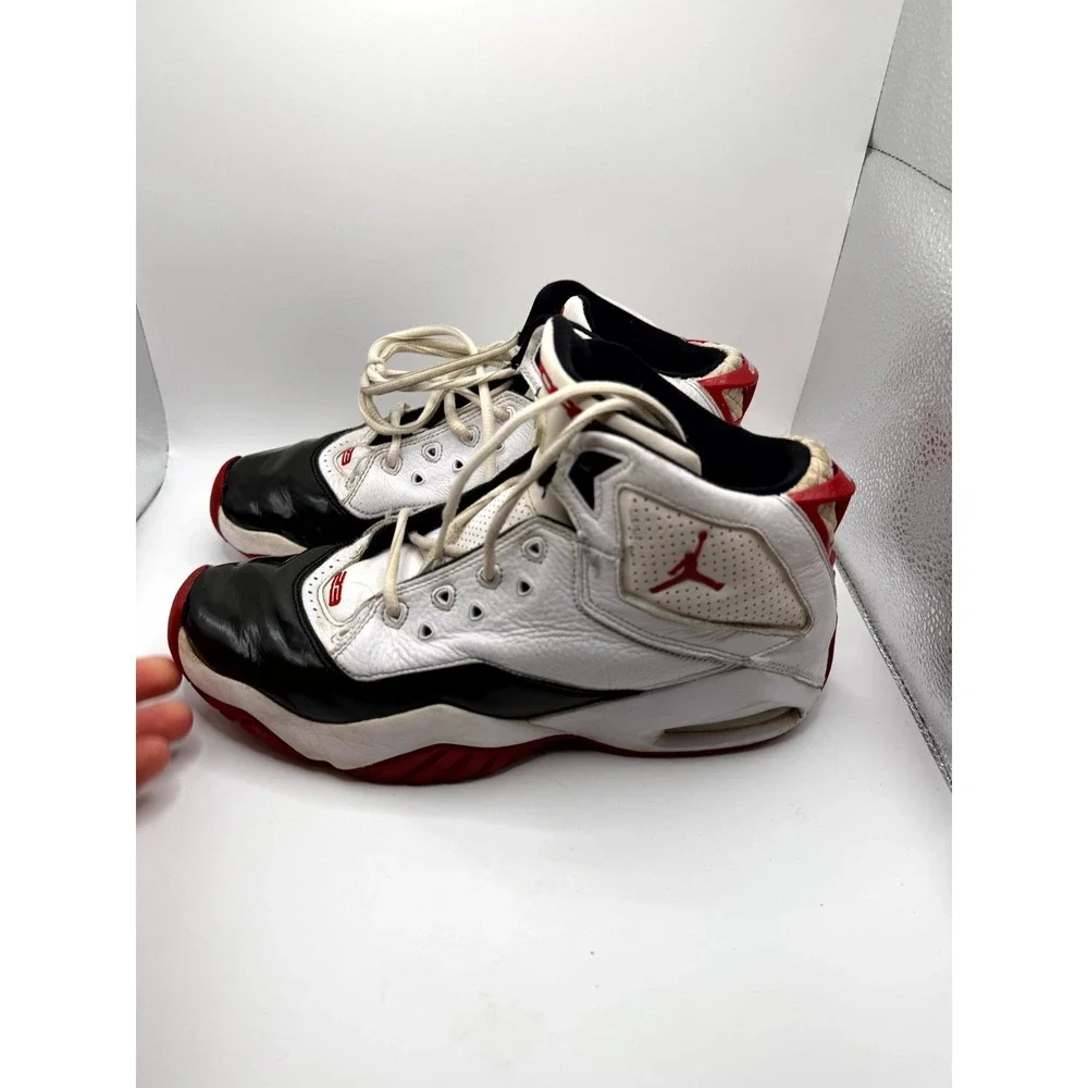 Air‎ Jordan B'Loyal 315317-160 Mens 9 Sneaker White Red Black Basketball Shoes
